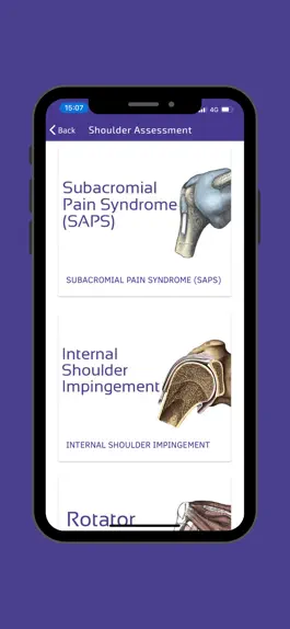 Game screenshot Physiotherapy Assessment App hack