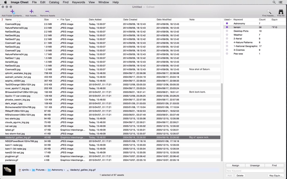#5. Image Chest (macOS) By: Steve Mills