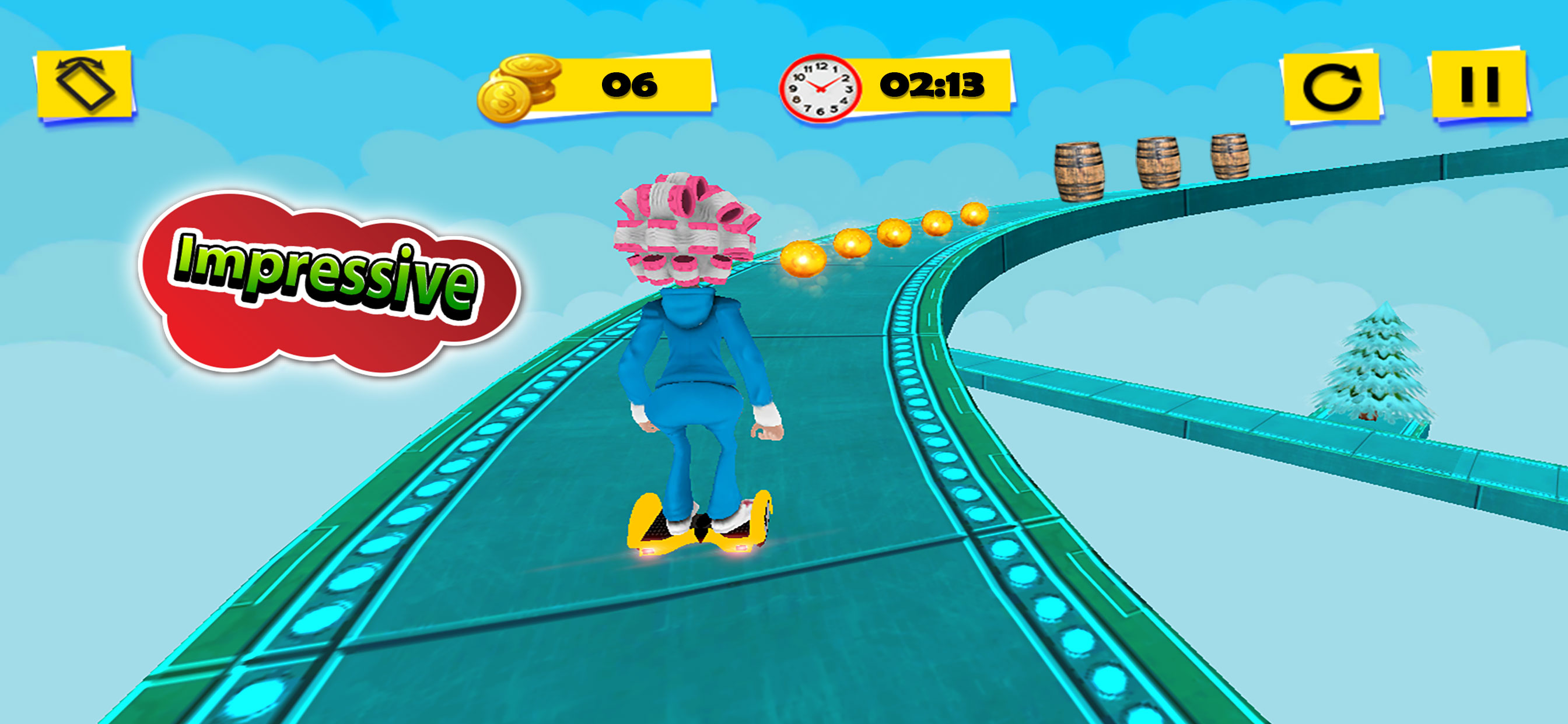 Hoverboard Surfers 3D