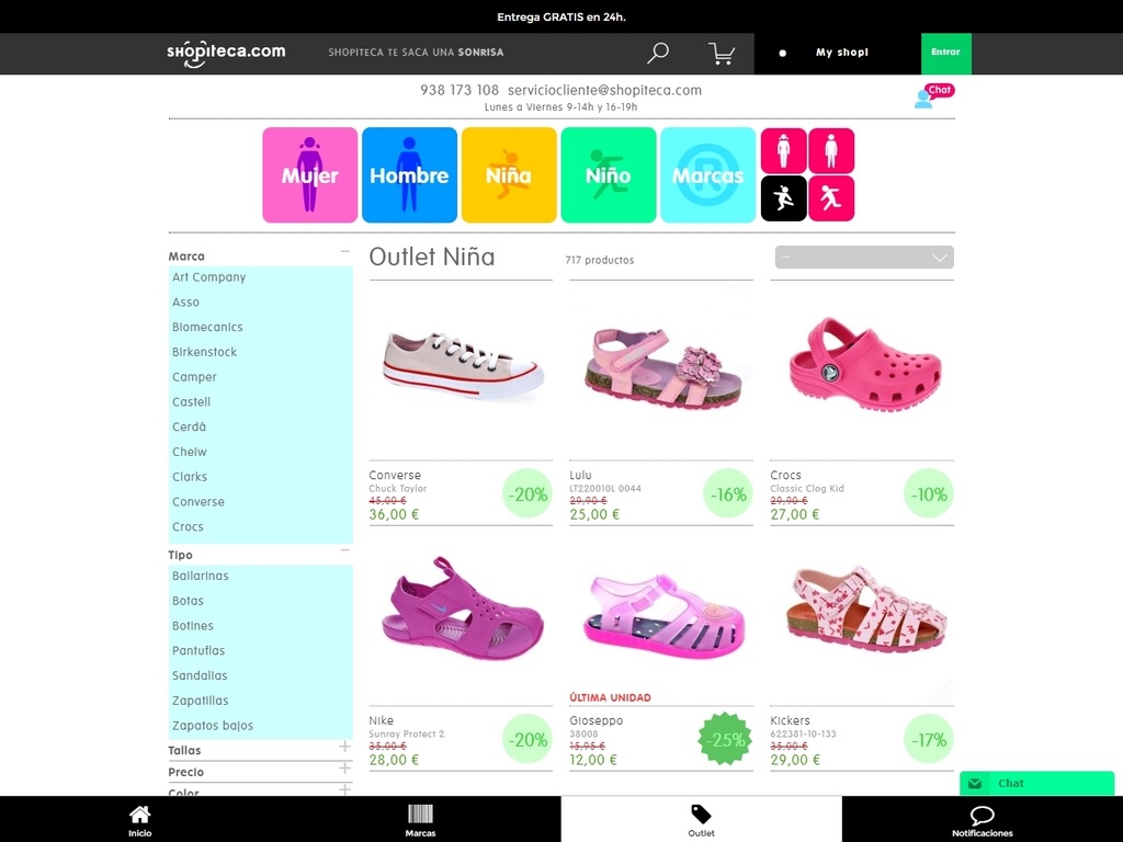 Shopiteca, zapatos online 24h screenshot 4