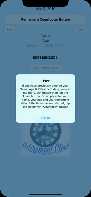 Countdown to My Retirement