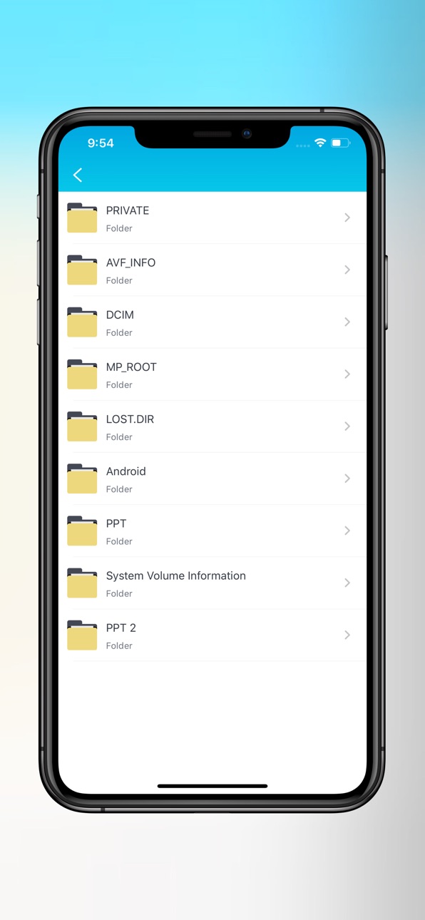 iPhone screenshot