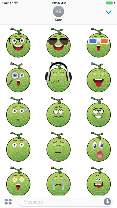 Sticker Me: Cool Melon Screenshot 2 - AppWisp.com Sticker Me: Cool Melon Screenshot 2 - AppWisp.com