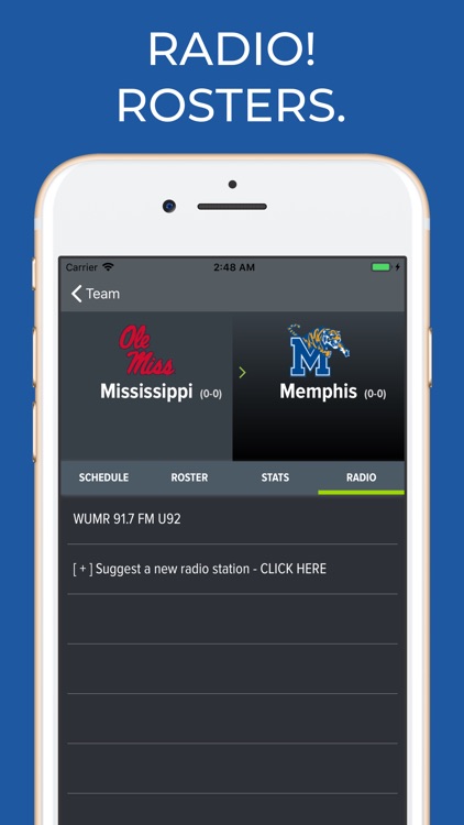 Memphis Football Schedules