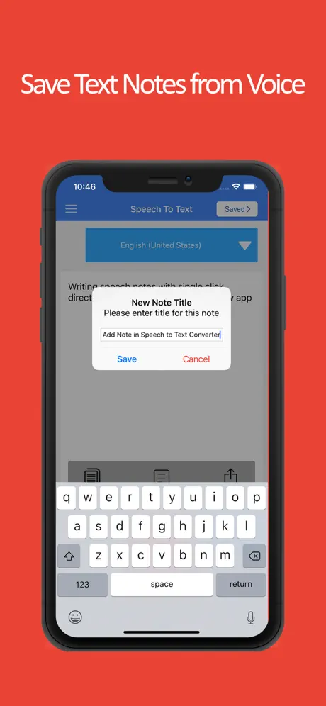Speech to Text Voice Typing