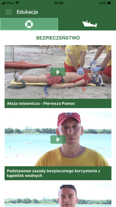 Bezpieczne Kąpieliska Screenshot