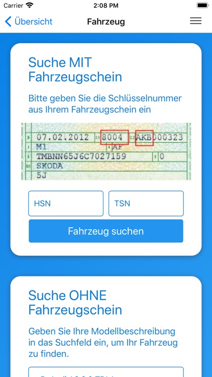 Autoersatzteile finden