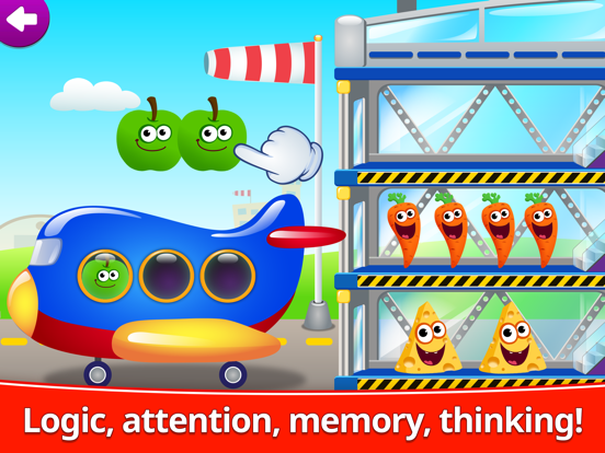 Funny counting games for kids iPad screenshot 5 - Education app