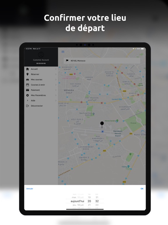 Screenshot #5 pour ChauffeurPrive.ma: Taxi privé