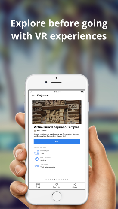 Madhya Pradesh RunCation iPhone screenshot 4 - Travel app