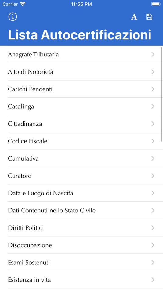 #2. Io Autocertifico (iOS) 由: Roberto avanzi