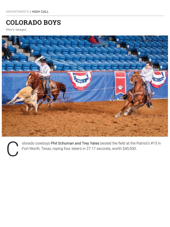 The Team Roping Journal iPad screenshot 5 - Lifestyle app