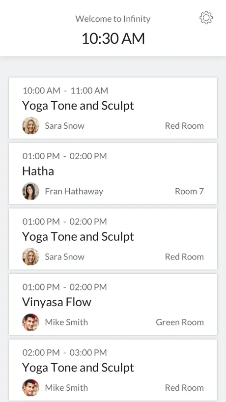 Mindbody Check-In