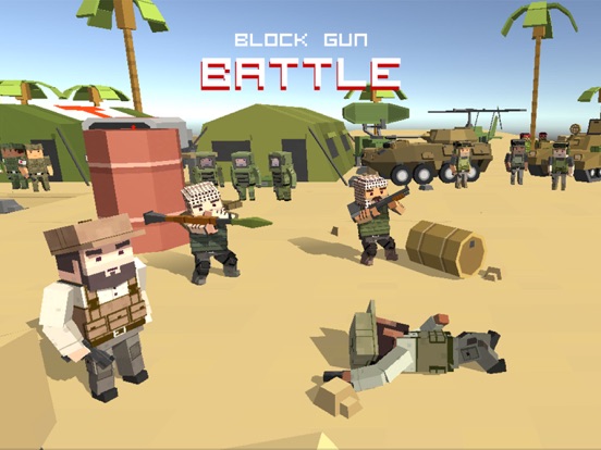 Screenshot #4 pour Block gun battle 3d