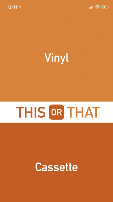 Screenshot #1 pour This or That App