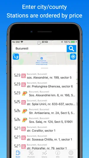 Peco Online - Fuel prices RO screenshot 1