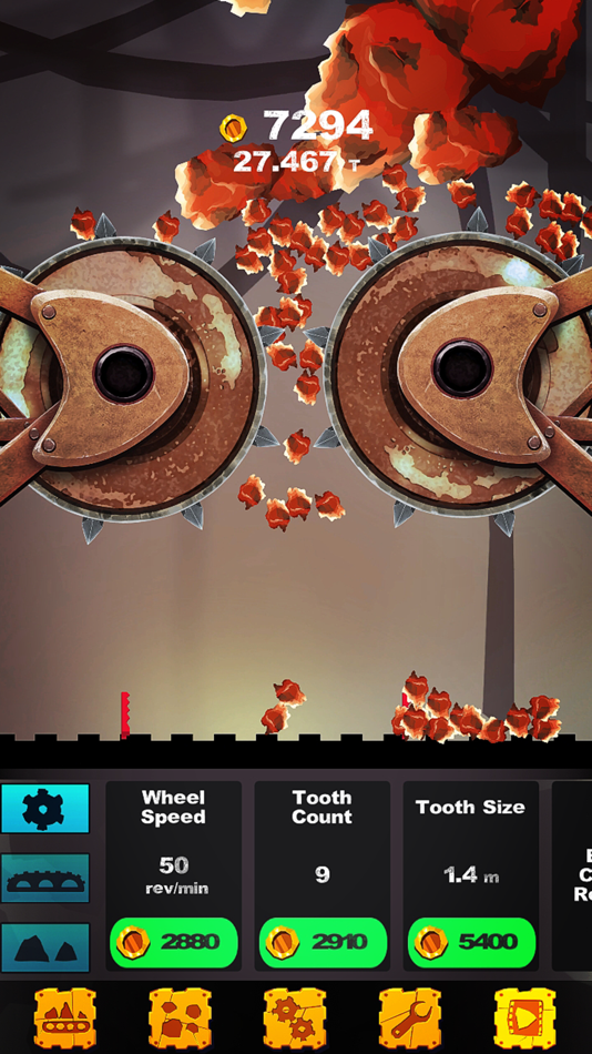 #2. Idle Mine Crusher (iOS) Podle: Patryk Romanczuk
