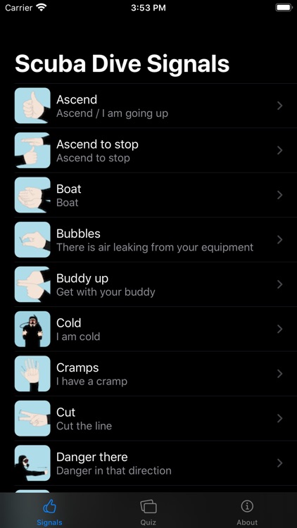 Scuba Dive Signals screenshot-4