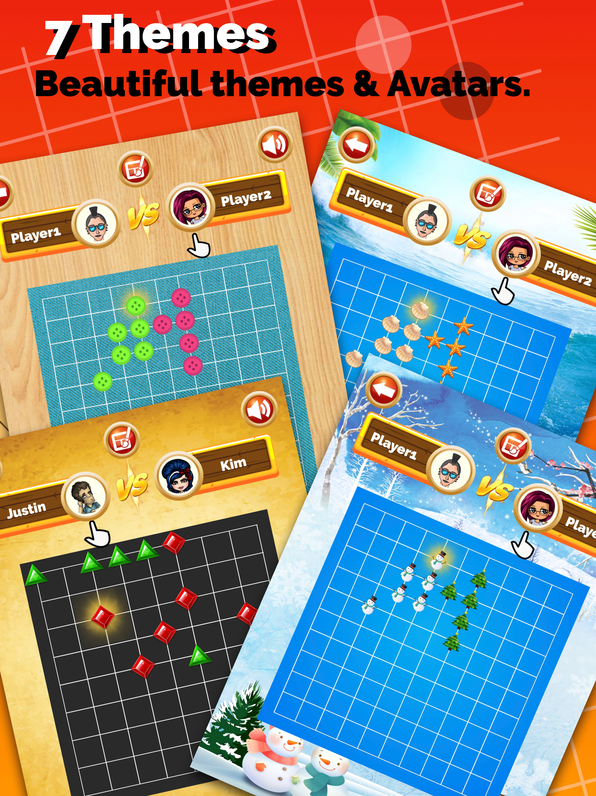 Gomoku 5 in a row (Gobang)