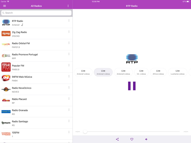 【图】Portugal eRadio(截图3)