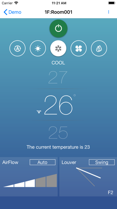 Screenshot #3 pour TOSHIBA AC Control