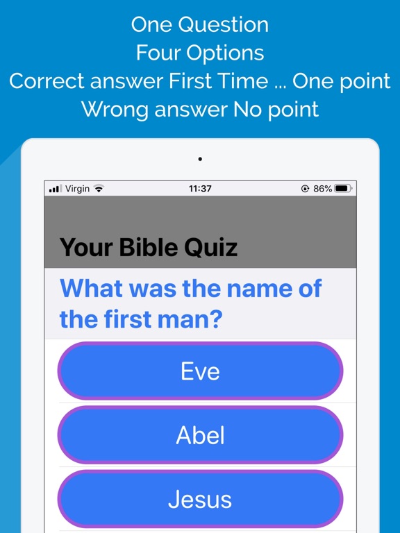 Screenshot #4 pour Play Bible Quiz Challenge Mind