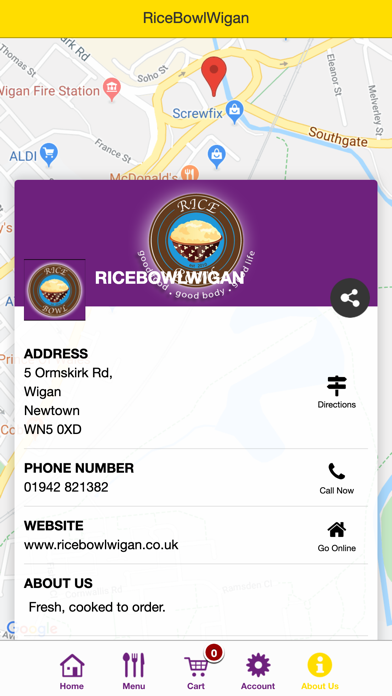 How to cancel & delete Rice Bowl Wigan from iphone & ipad 3