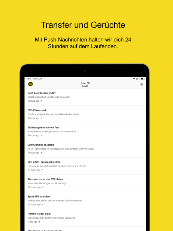 Screenshot #5 pour Buzz09 – die Dortmund Timeline