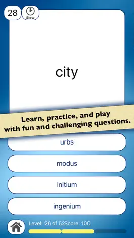 Game screenshot Latin Vocabulary Quiz mod apk