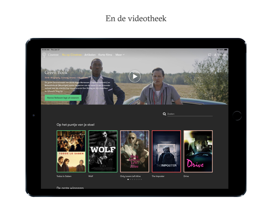 Cinetree iPad app afbeelding 5