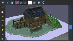 Goxel 3D Voxel Editor iPhone image 1