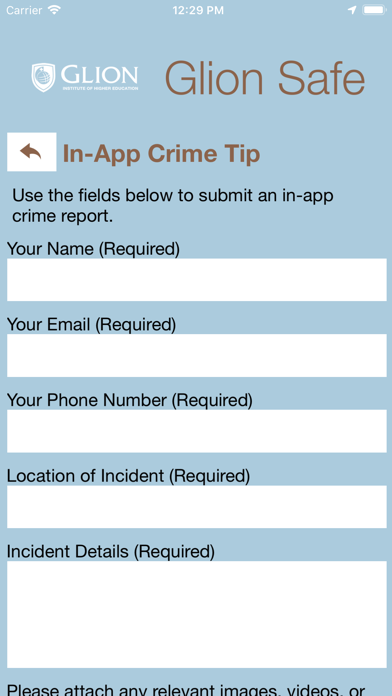 Glion Safe iPhone screenshot 6 - Education app