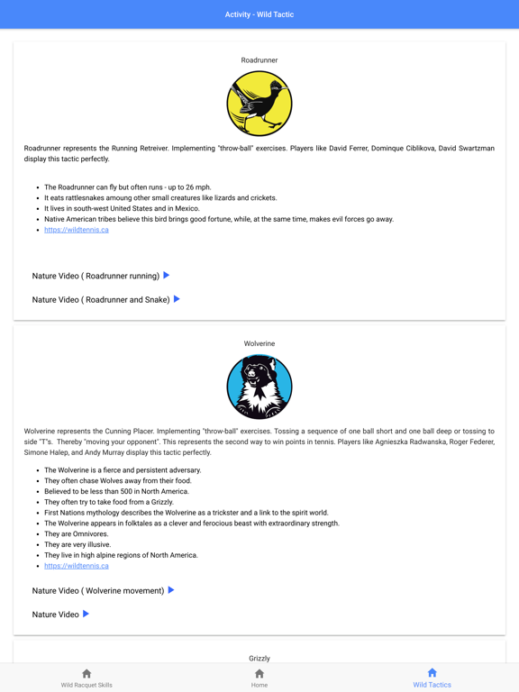 Screenshot #6 pour Wild Tennis - wildtennis.ca