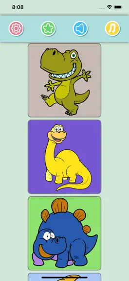 Game screenshot Dino Coloring Pages for Kids apk