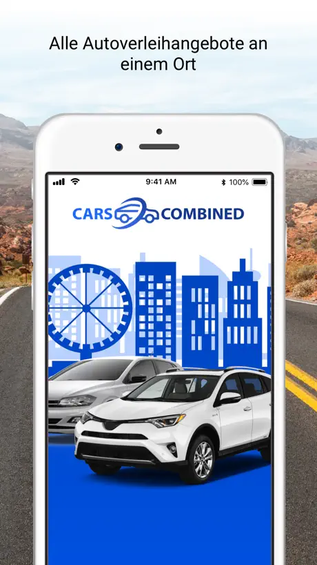 Carscombined - Mietwagen App