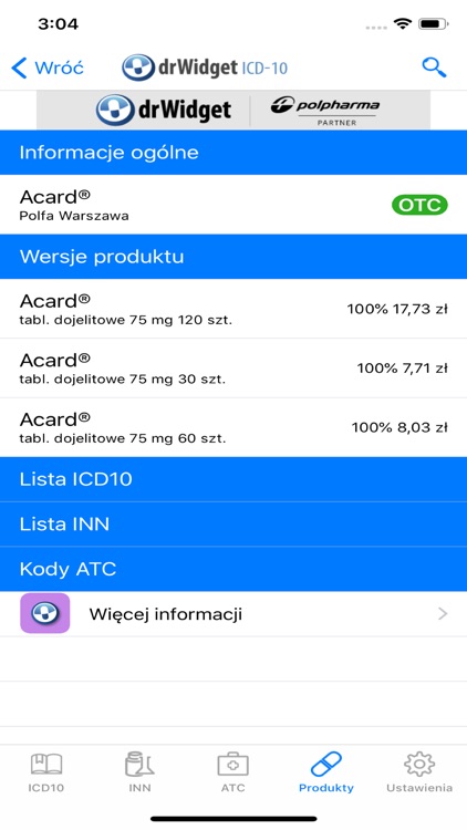 DrWidget ICD10 screenshot-4