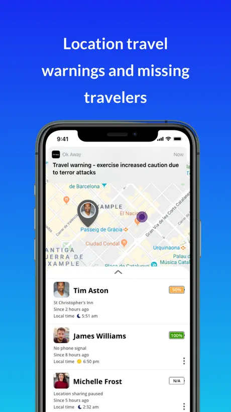 Ok Away: Find Family & Friends