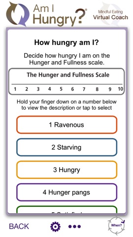 Am I Hungry?® Virtual Coachのおすすめ画像2