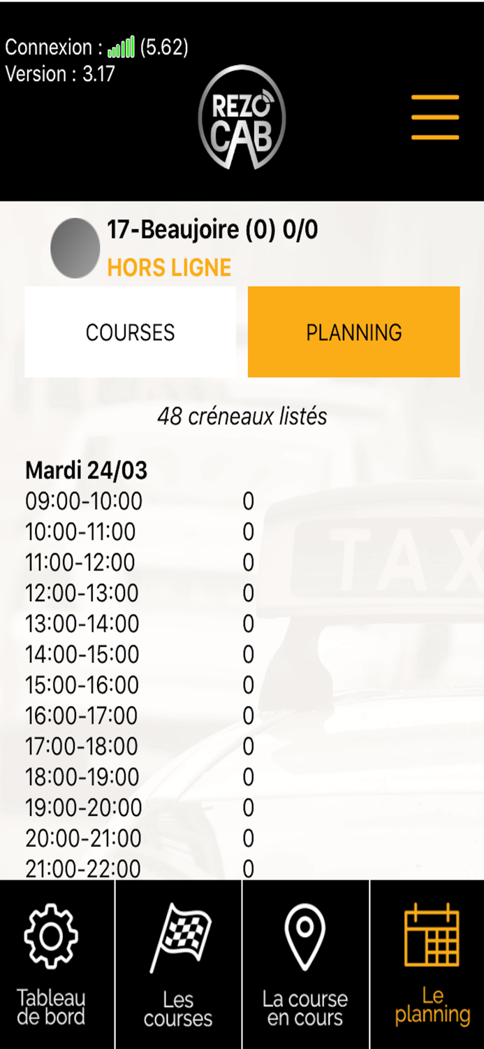 REZO CAB - Chauffeur