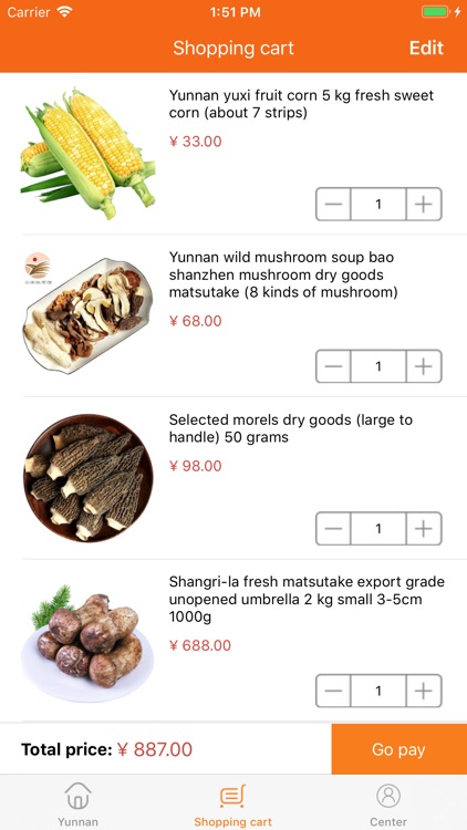 Native produce-Yunnan screenshot-3