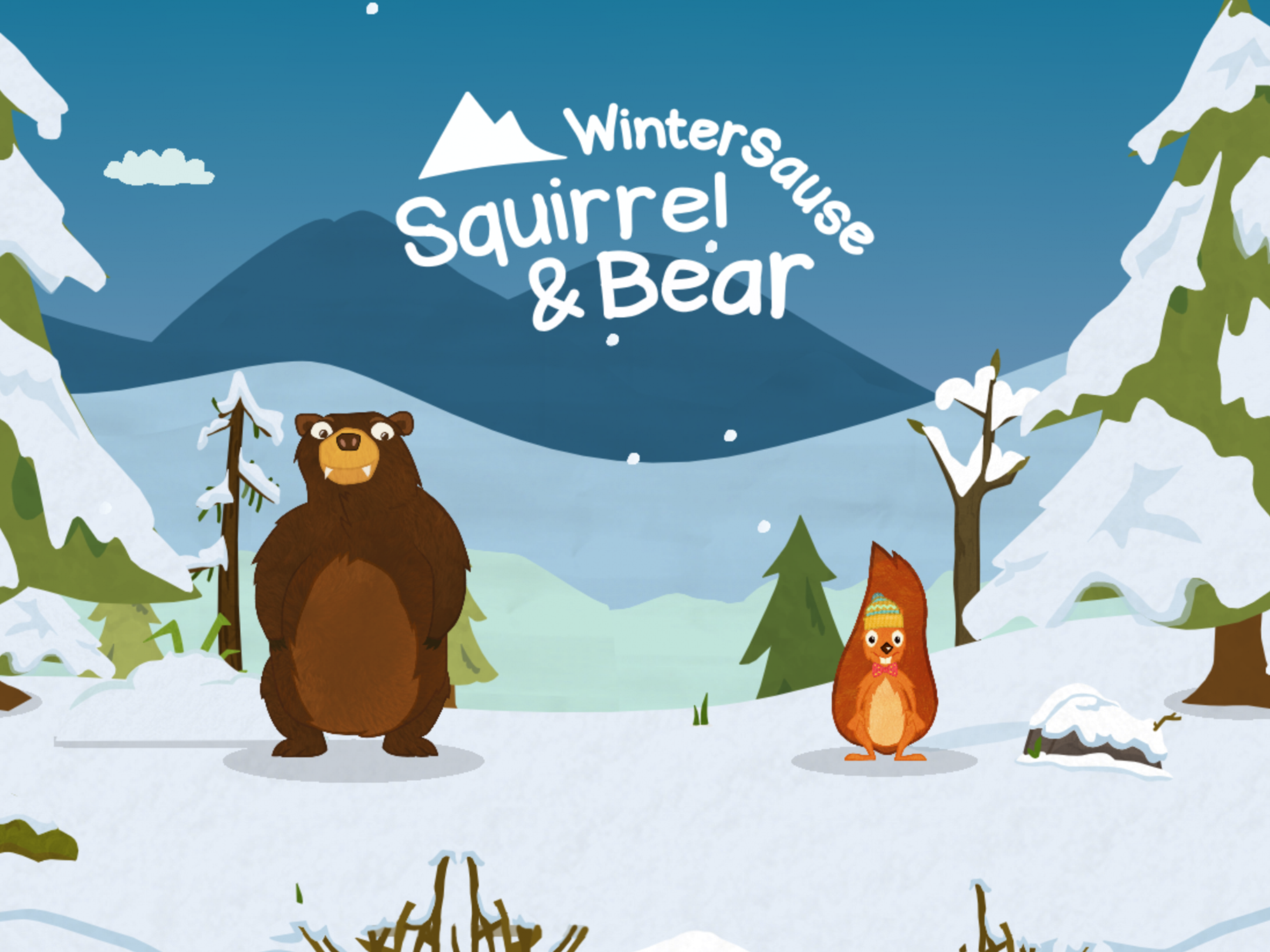 Squirrel & Bär - Wintersause