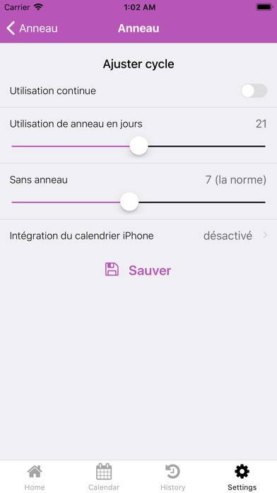 Screenshot #3 pour Ring Reminder Alert