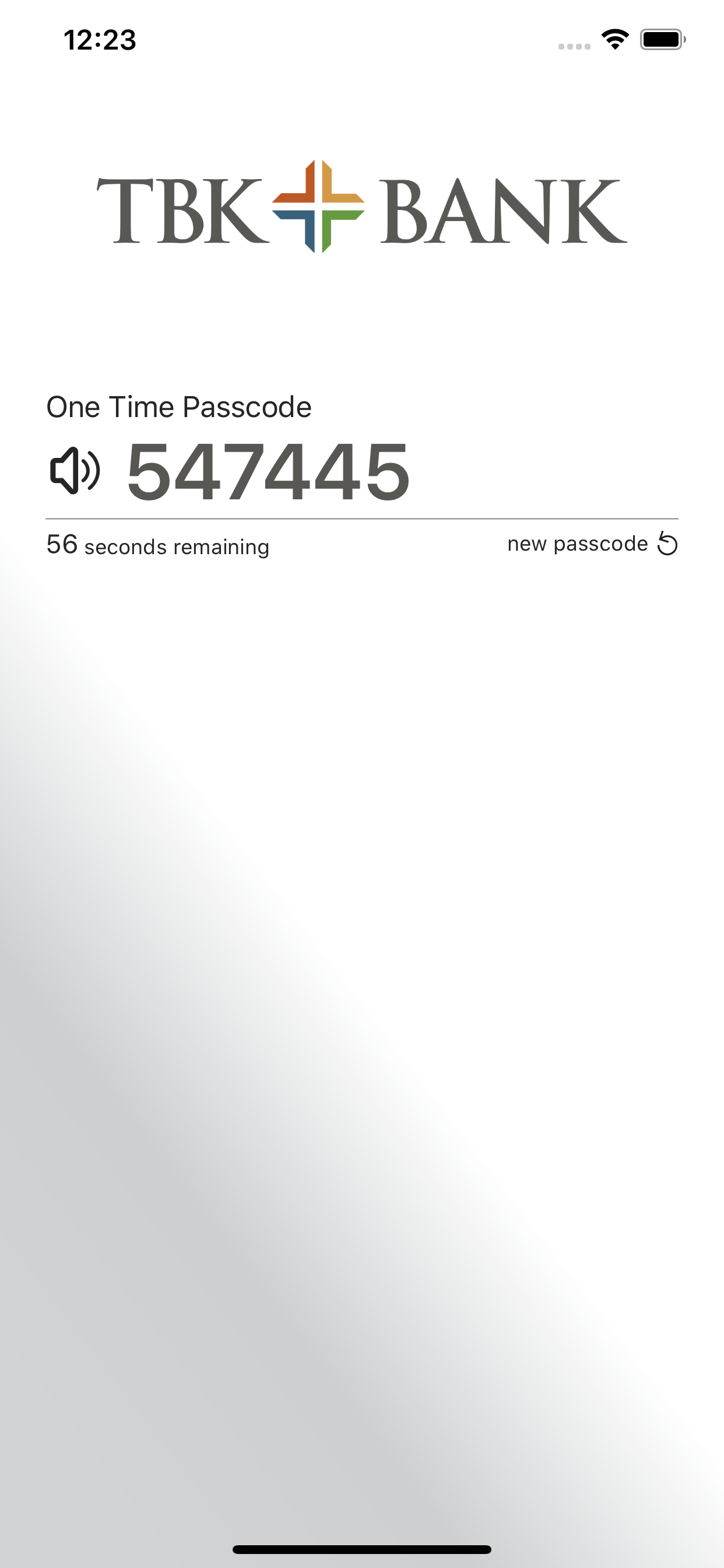 TBK Business Mobile Token screenshot 3