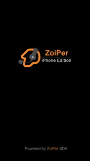 zoiper lite voip soft phone iphone screenshot 2