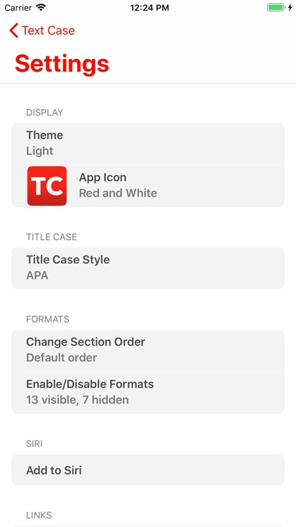 Text Case