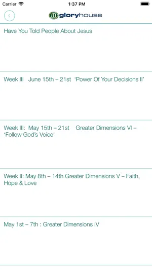 Glory House Church screenshot 3