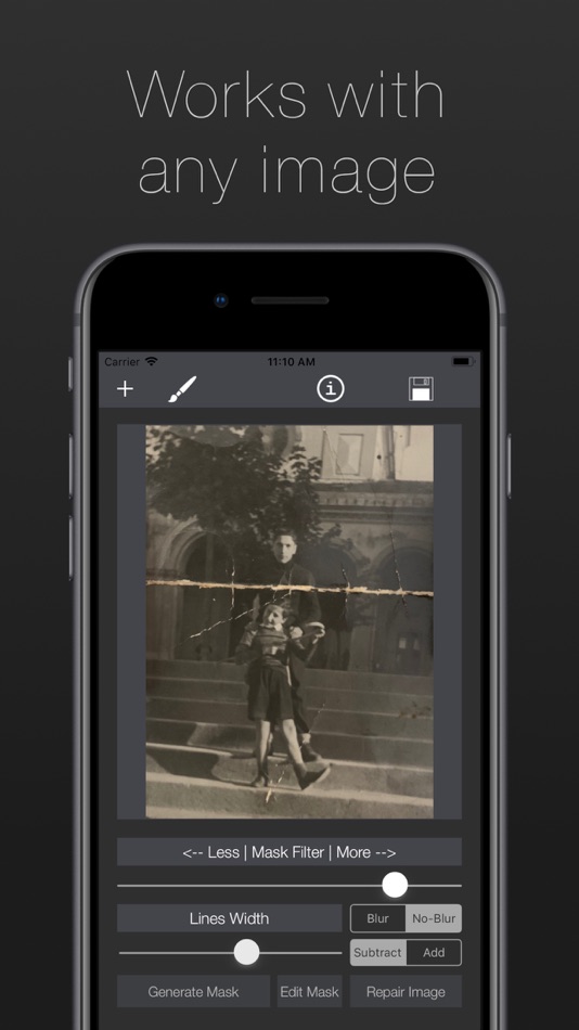 #5. Damaged Photo Restore & Repair (iOS) 由: GENOVA Softworks
