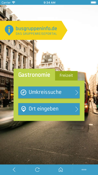 Busgruppeninfo Screenshot