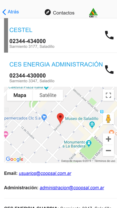 App screenshot