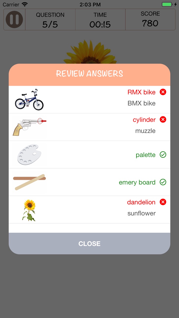 iPhone screenshot